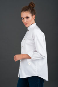 biała koszula ze stójką Vero