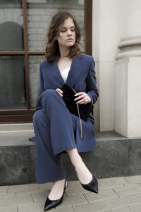 marlena navy blue blazer