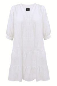 white jasmine linien dress