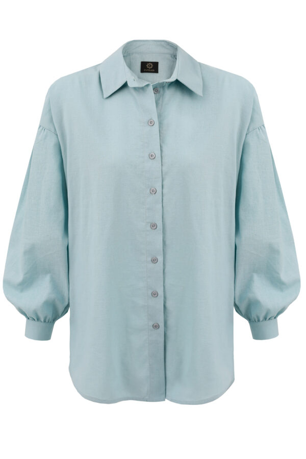 linien shirt pale turquoise